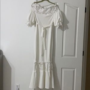 Beautiful white dress